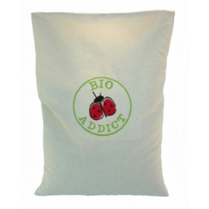 Bouillotte sèche au riz 100% bio ' bio addict' 