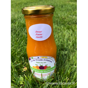 Jus orange pomme carotte 100 % pur j