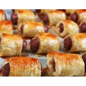 Feuilleté knack apéro