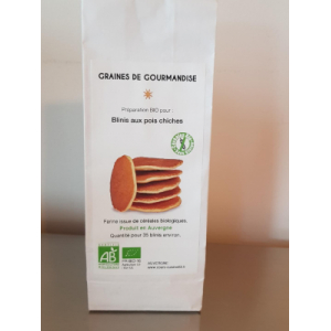 Prep. blinis de pois chiches