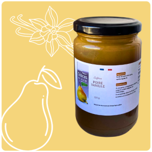 Confiture  poire vanille