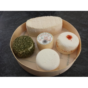 Plateau 5 fromages de chèvre fermiers