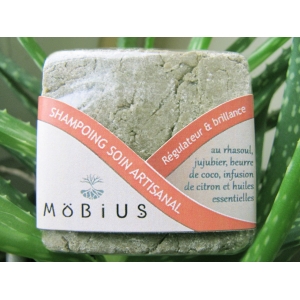 Shampoing - régulateur & brillance- emballé plastique+étiquette imprimée