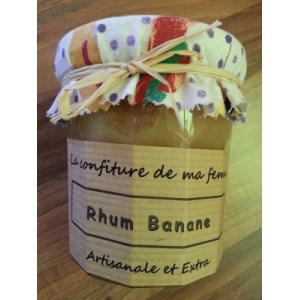 Confiture rhum banane