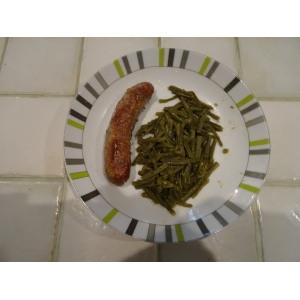 4 saucisses lot n°48 - bleu blanc coeur