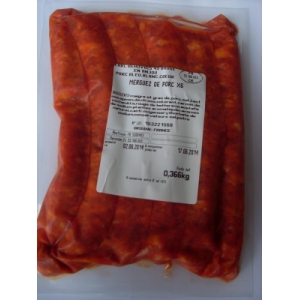 Merguez de porc (par 6)