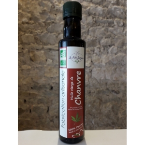 Huile vierge de chanvre