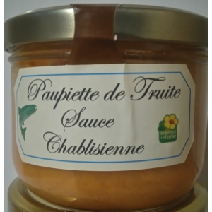 Paupiettes de truite sauce chablisienne