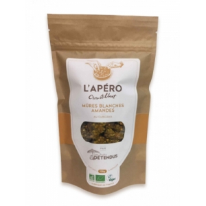 L'apéro croustillant mûres blanches & amandes (120g) 