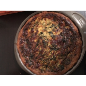 Tarte salée bio végétarienne pour 8 personnes 