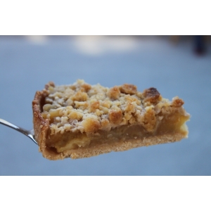 Tarte aux pomme crumble 8 parts 1500gr