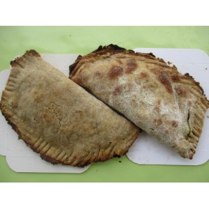 Empanada légume coco curry saucisse