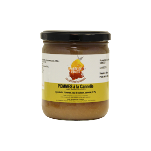 Purée de fruit-pomme/cannelle - 430g