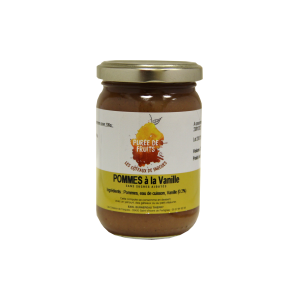 Purée de fruit-pomme/vanille - 430g