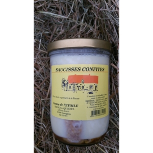 Saucisses confites