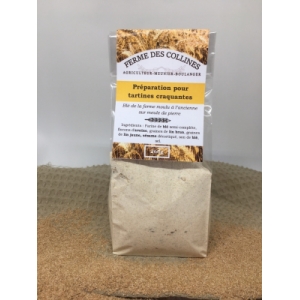 Préparation pour tartines craquantes