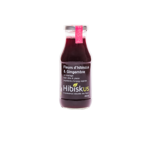 Boisson à l'hibiscus & gingembre