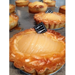 Tartelettes poire-amandine x 2