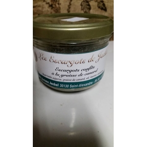 Escargots confits à la graisse de c