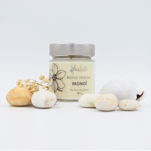 Bougie végétale monoï