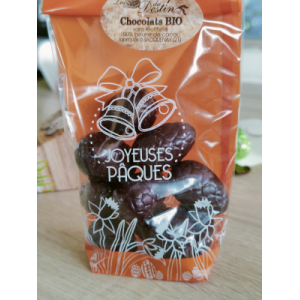 Oeufs pralinés noir bio 120 g