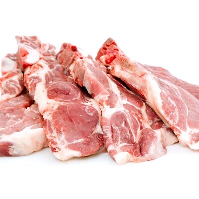 Côte de porc dans l'échine 500g