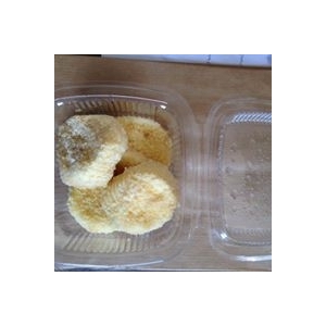 Boite de 4 petits fromages de chevre pané