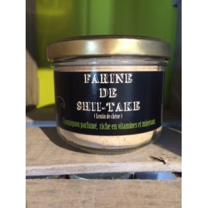 Farine de shii-také déshydraté