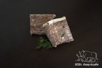 Charcuterie bio - pâté de tête 200g