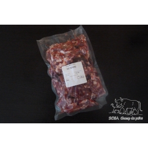 Viande hachée pour animaux 500g