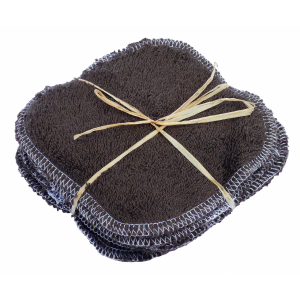 Lot de 10 lingettes lavable en coton bio 15 cm