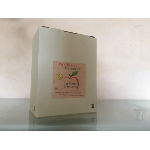 Jus de pommes citron  bio cubi 3l