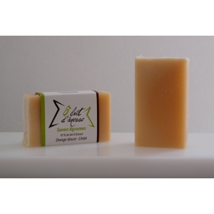 Savon agrumes au lait d'ânesse