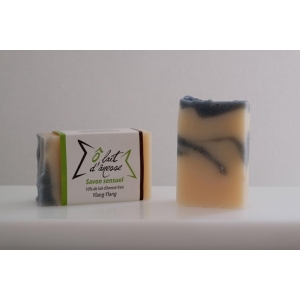 Savon ylang-ylang au lait d'ânesse