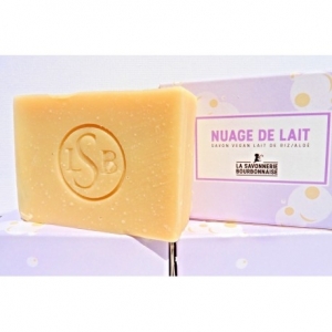 Savon - nuage de lait (lait de riz, aloe vera)