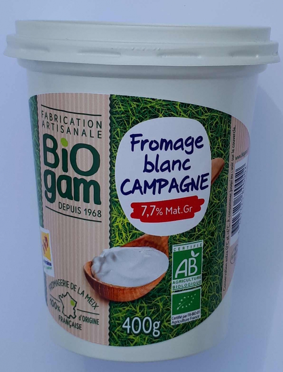 Fromage Blanc de Campagne - Fromagerie Pouillot