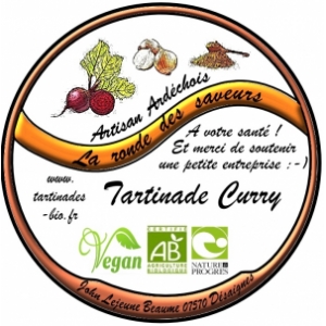 Tartinade curry