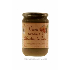 Purée pomme-clémentine corse bio 620g