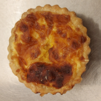 Quiches emmental, jambon, poivrons,