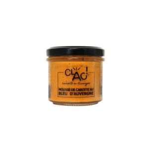 Mousse de carotte au bleu d'auvergne