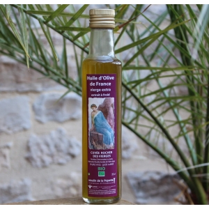 Huile d'olive vierge extra ''bio'' - cuvée rocher des vierges
