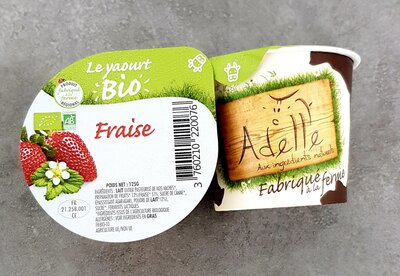 Lot de 6 yaourts à la fraise