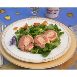 Magret fourre au foie gras 