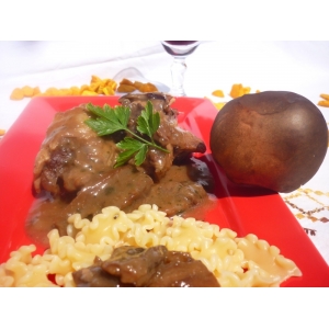 Mitonée de canard aux cèpes