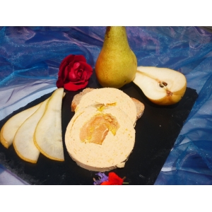 Bloc de foie gras de canard à la poire
