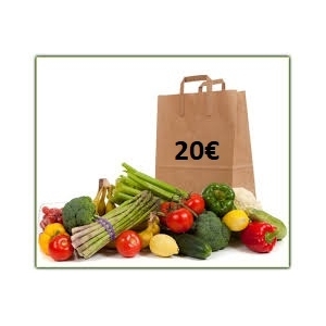 Panier de légumes à 20