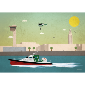 Pilote - 5 cartes postales-