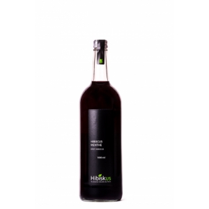 Infusion glacée hibiscus-menthe