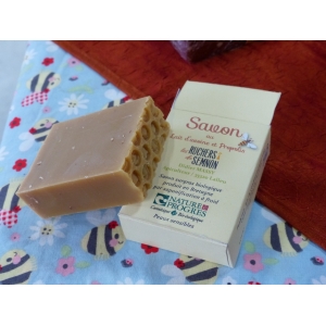 Savon au lait d'avoine et propolis