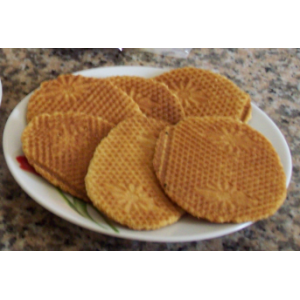 Gaufres sèches rhum